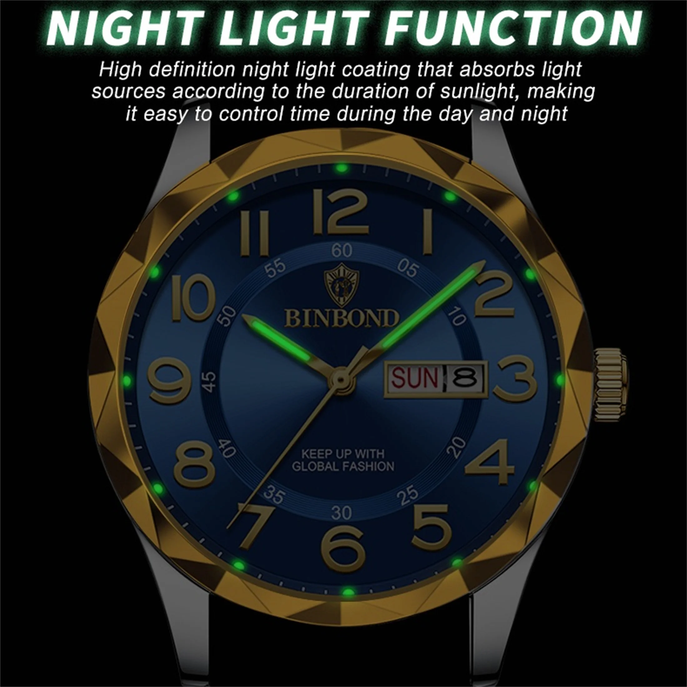 Luxury Men Watches Business Top Brand Man Wristwatch Waterproof Luminous Date Week Quartz Men\'s Watch High Quality+Box 5663