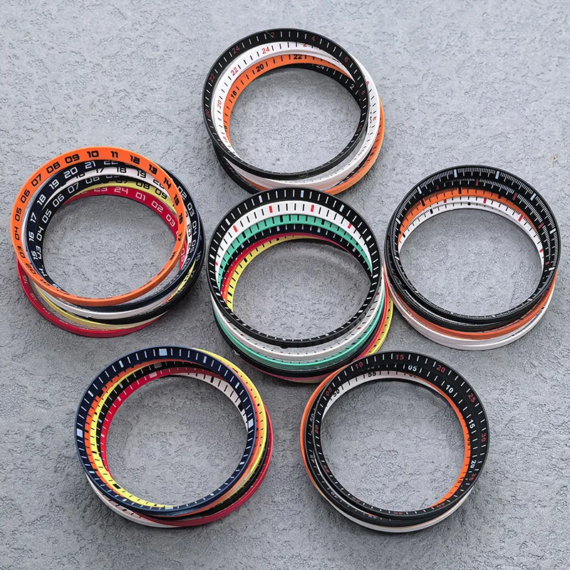 Customized 30.5mmx27.5mm Plastic Inner Ring SKX007 Chapter Ring Fits for SKX007 SKX009 SRPD Case NH35 NH36 Watch Repair Parts