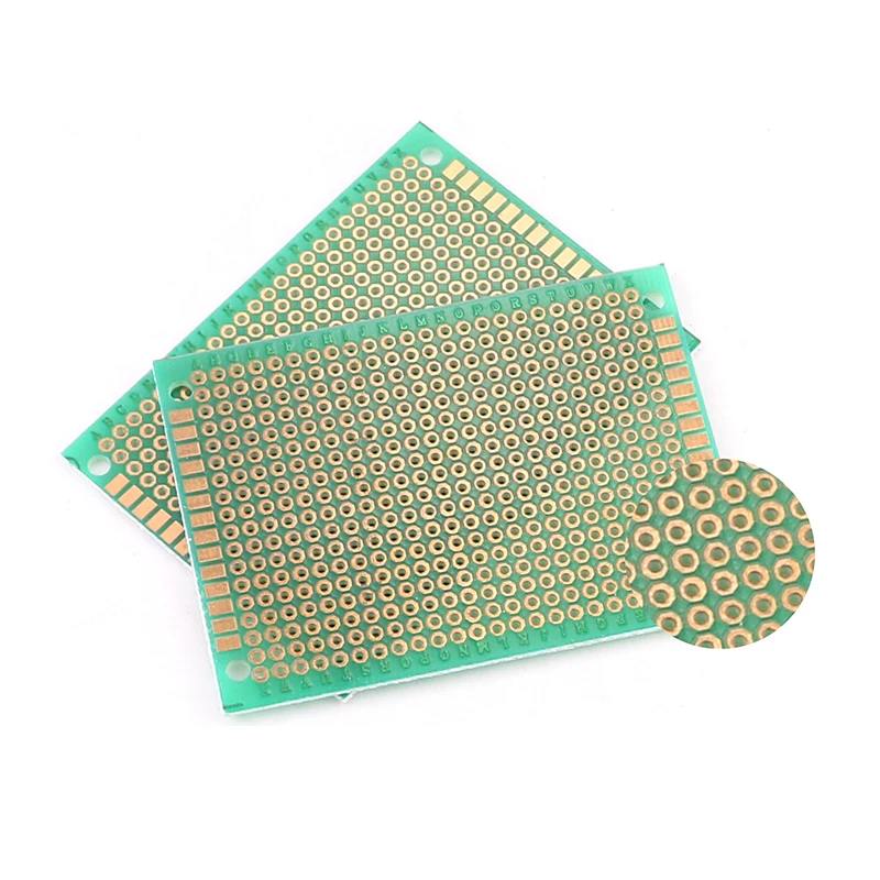 5 buah 5*7CM DIY PCB Universal papan sirkuit uji hijau papan minyak Breadboard Bakelite piring serat kaca 5x7CM ketebalan 1.6mm