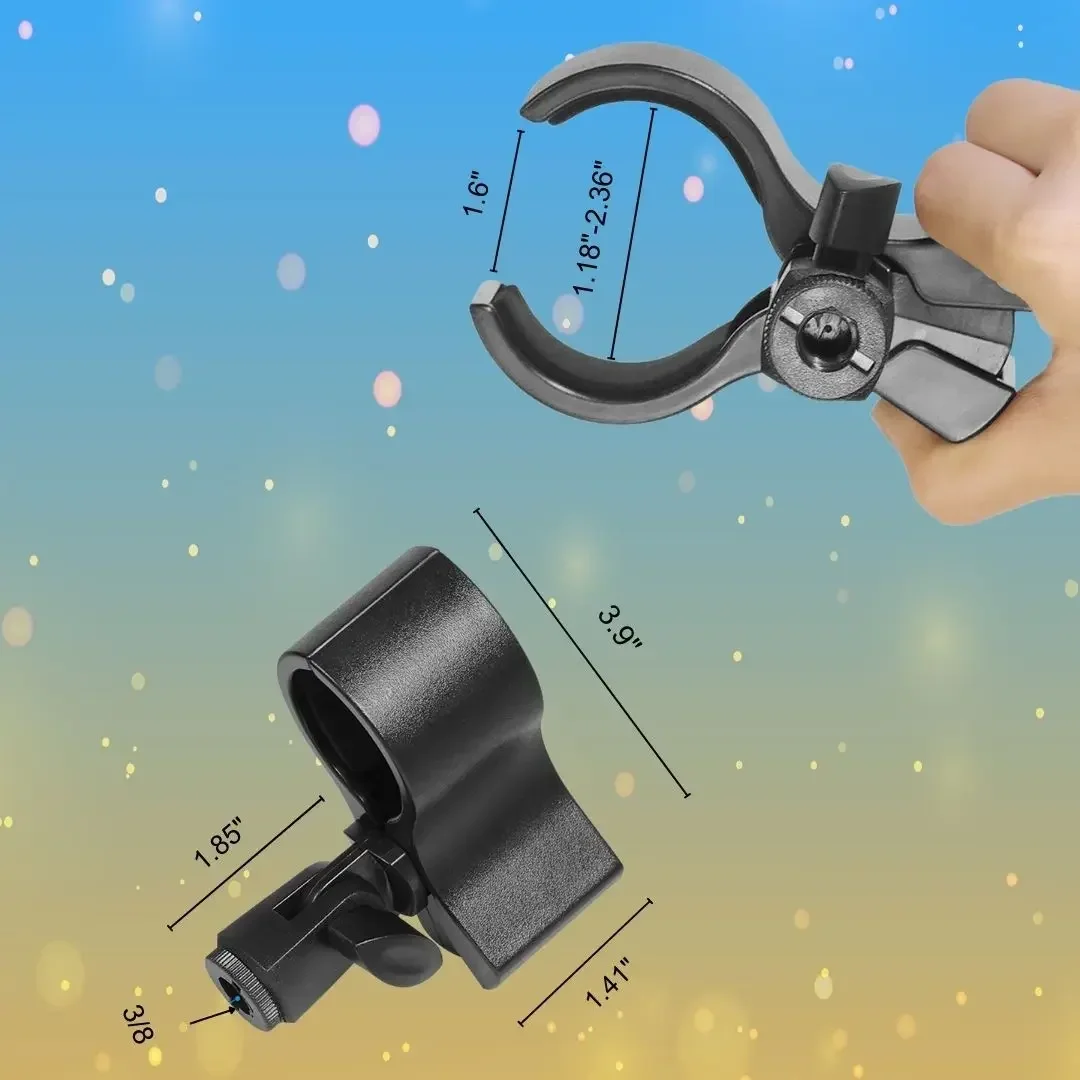 Large Clip Offers Crystal Wireless Mic Protective Cover  Multiple Colors for Disco Stages TV Programs Parties and All Kinds