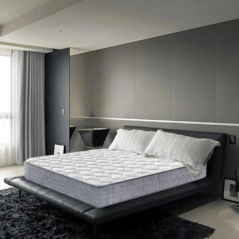 Queen Size Roll up Pocket Spring System Mattress Tight Top Rolling Box Packages Pocket Spring Mattress