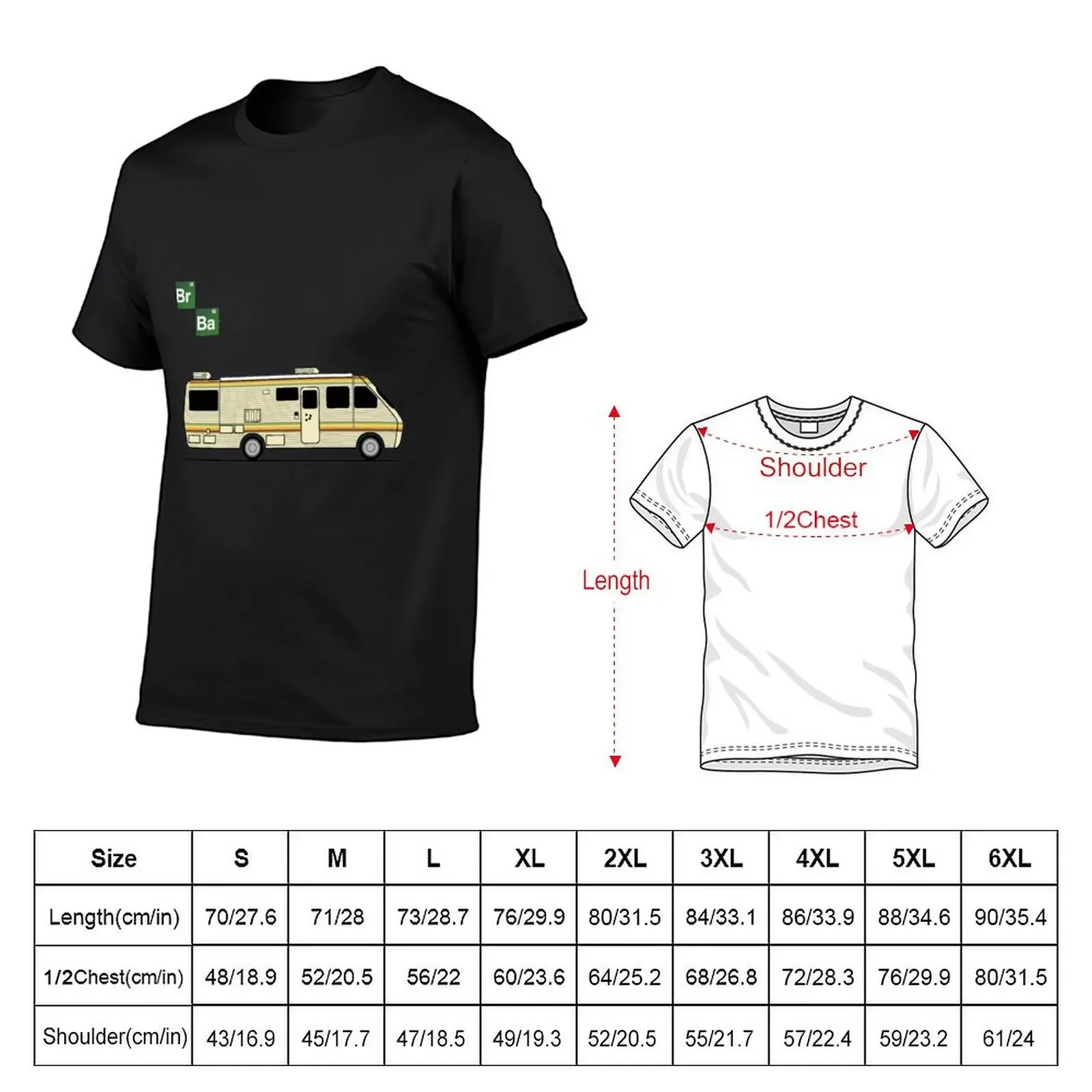 Caravan - Breaking Bad T-Shirt sublime basketball graphic tees t shirt for men