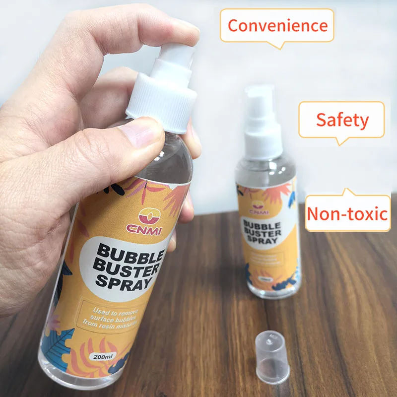 200ml Resin Deaerating Agent Defoamer for Remove Bubbles Multifunctional DIY Artistic Effects of Resin Painting