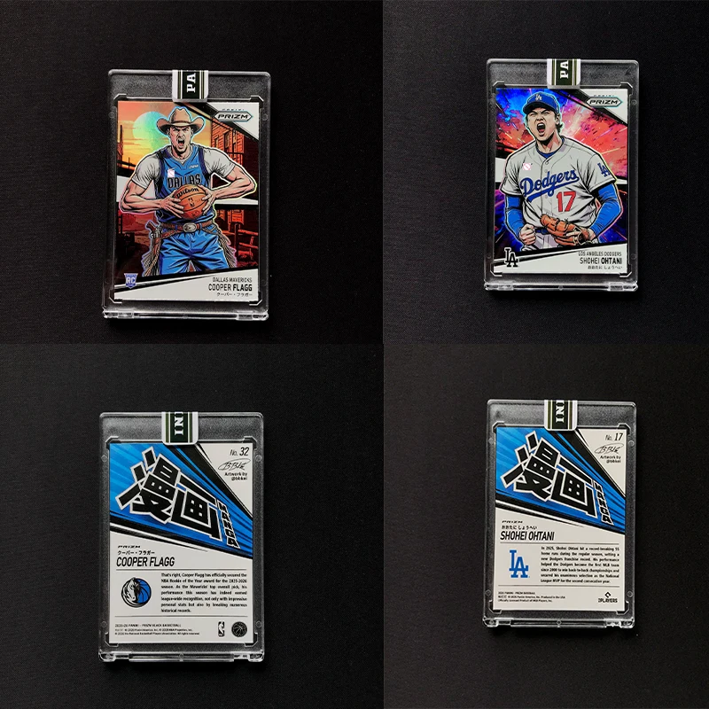 Tarjeta Especial de Cómics DIY 2026, Tarjeta Especial Japonesa de Manga de Lone Ranger Flagg, Tarjeta SSP de Gran Escala, Láser, Hecho a Mano