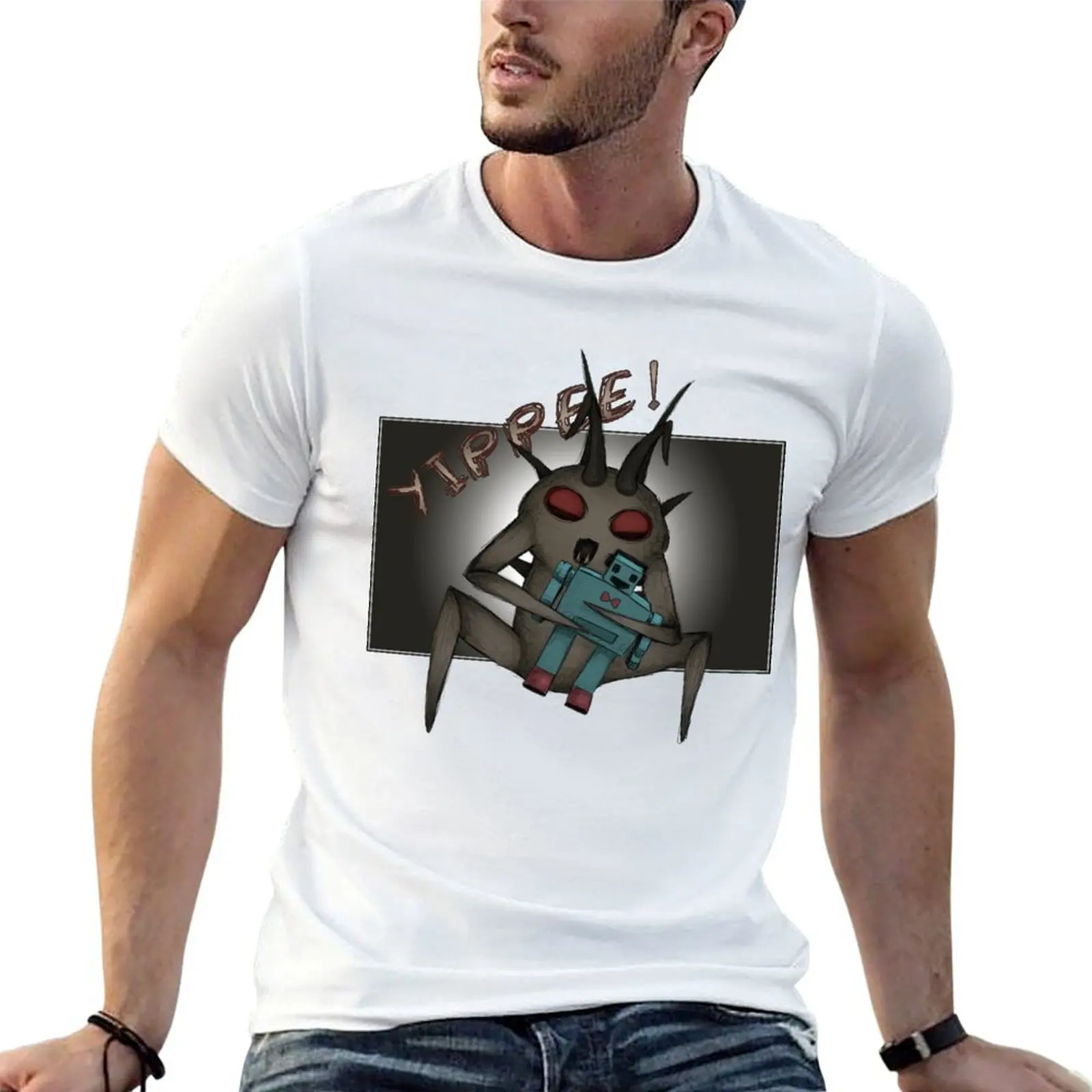 

Yippee! Hoarding Bug T-Shirt essential t shirt funny t shirts man t shirt men 100% cotton luxury brand T-shirt