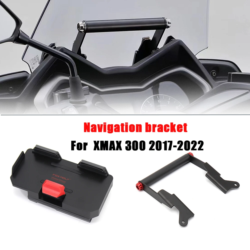 For Yamaha XMAX 300 X-MAX 300 X-Max 300 2017 2018 2019 2020 2021 2022 Motorcycle Accessories Navigation GPS Mount Bracket