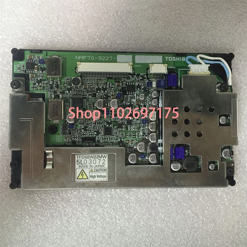 Original 5.8 Inch TFD58W30MM TFD58W22MW TFD58W26MW TFD58W29MW NMP70-8378-315 For CAT 320D ZX-3 Excavator Car GPS Navigation