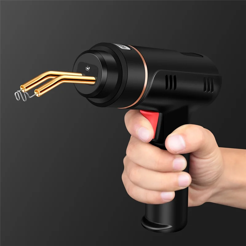 

A47U 200 Вт Беспроводной сварочный аппарат для пластика Комплект для сварки пластика 400 шт. Горячий степлер USB перезаряжаемый комплект для ремонта бампера для большинства пластика