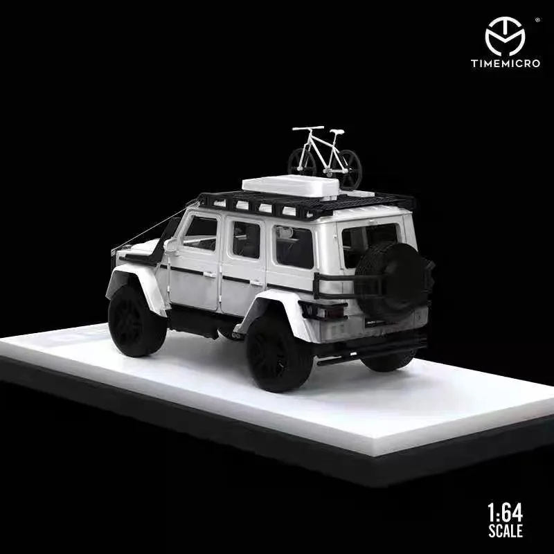 Timemicro1:64 car model Mercedes Babs G550 model with shock absorbing alloy simulation play car