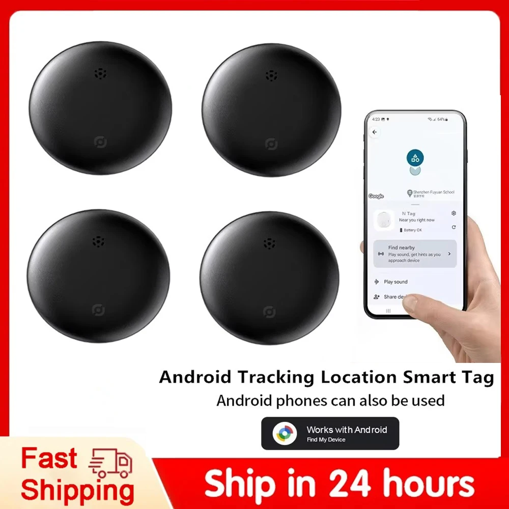 

Bluetooth GPS-трекер для Android Google Find My Device Локатор глобального позиционирования Airtag Smart Tag Finder для автомобиля Детская сумка для домашних животных