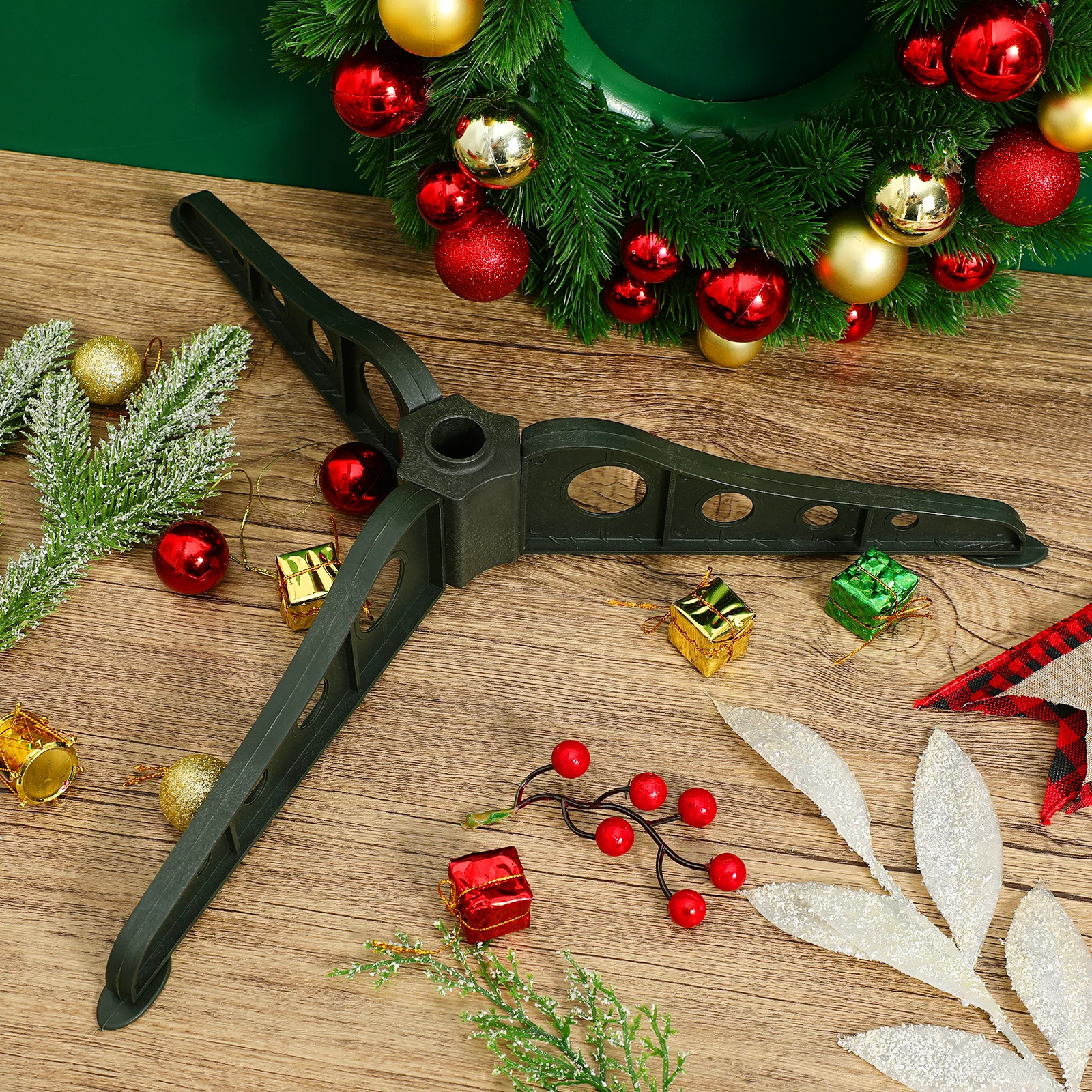 

Stand Sturdy Base For Artificial Xmas Xmas Tree Bracket Tree Home Holiday Decoration Support Rack