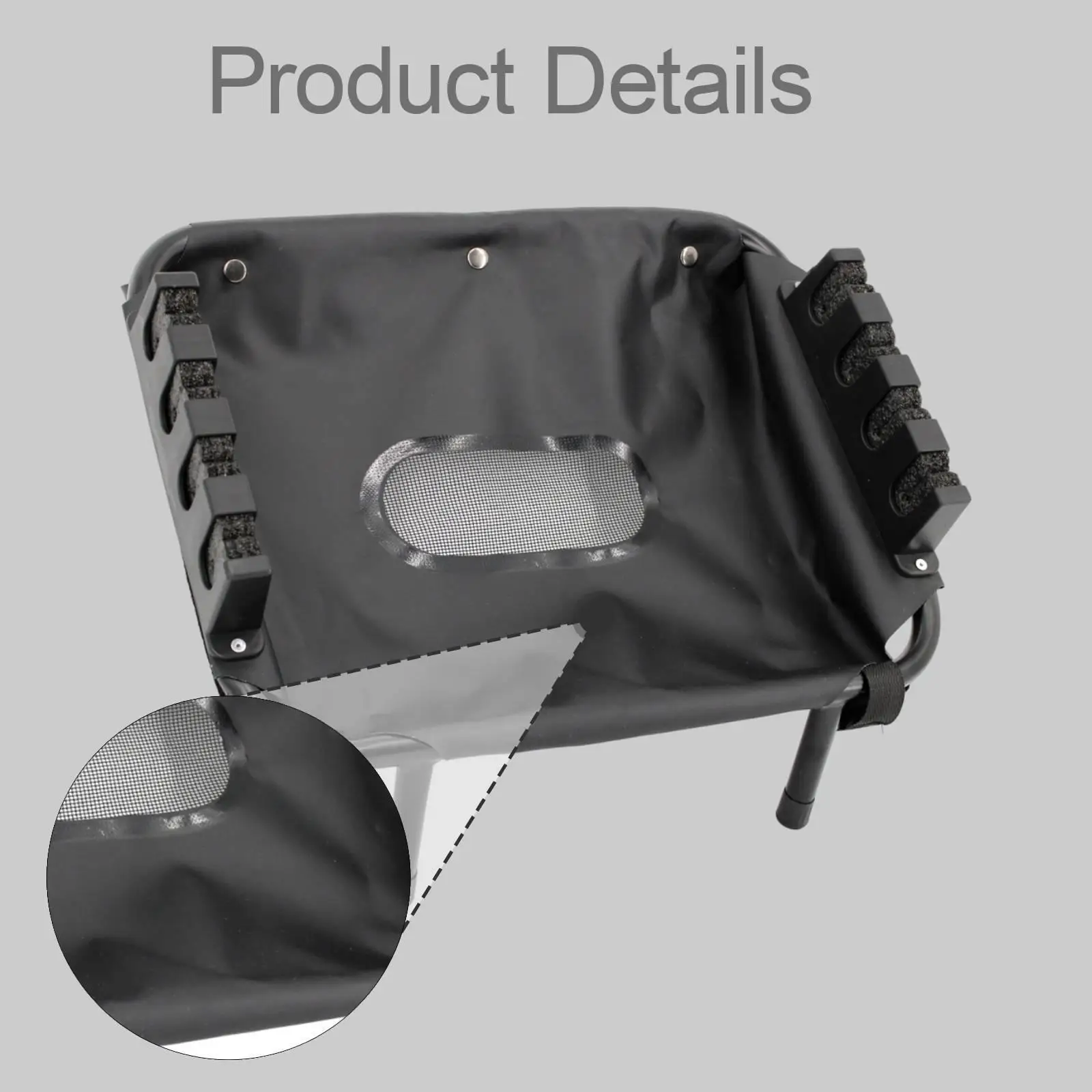 outdoor-fishing-rod-holder-stand-self-draining-storage-basket-adjustable-organizer-for-freshwater-boats