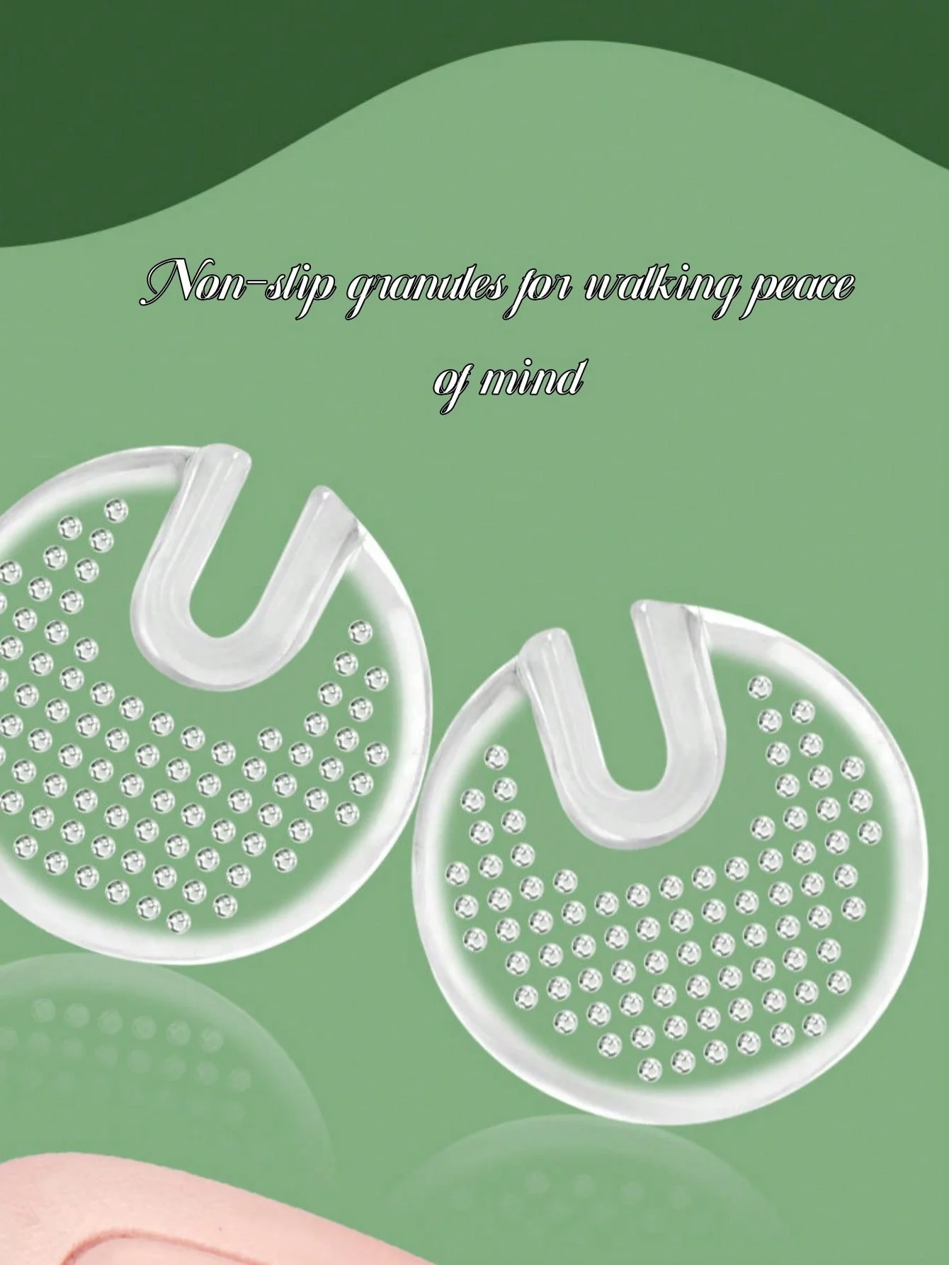 10 pairs Soft flip Flop Gel Cushions Pad Toe Protectors for Thong Sandal lnserts Guards insoles Shoes Grip Pads Metatarsal Pad image 5