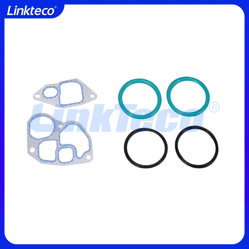 Engine part Oil Cooler Gasket O-Ring Seal Kit Fit 7.3 L V8 For 00-03 Ford 7.3L E350 E450 E550 F250 F350 F450 F550 1C3Z6A642AA