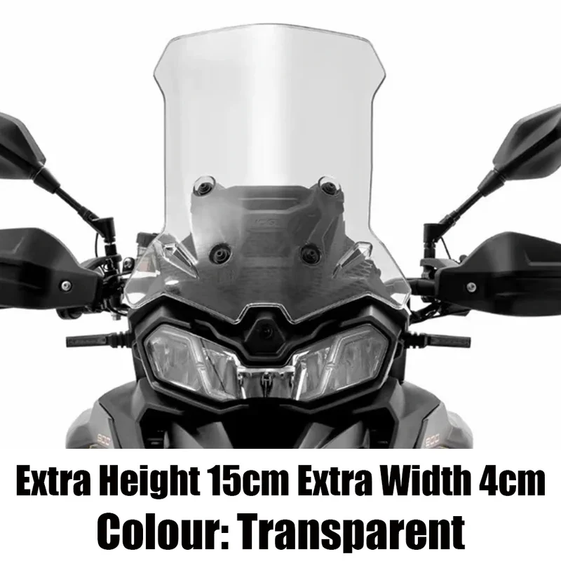 Suitable for Longxin motorcycle windshield VOGE Valico 900 DSX DS 900 X with raised windshield deflector