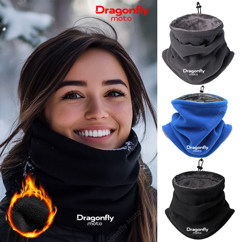 

Windproof Winter Mask for Vespa Primavera Riders Warm Fleece Neck Gaiter Balaclava Men Women Bandana Scarf PCX 150 Liberty