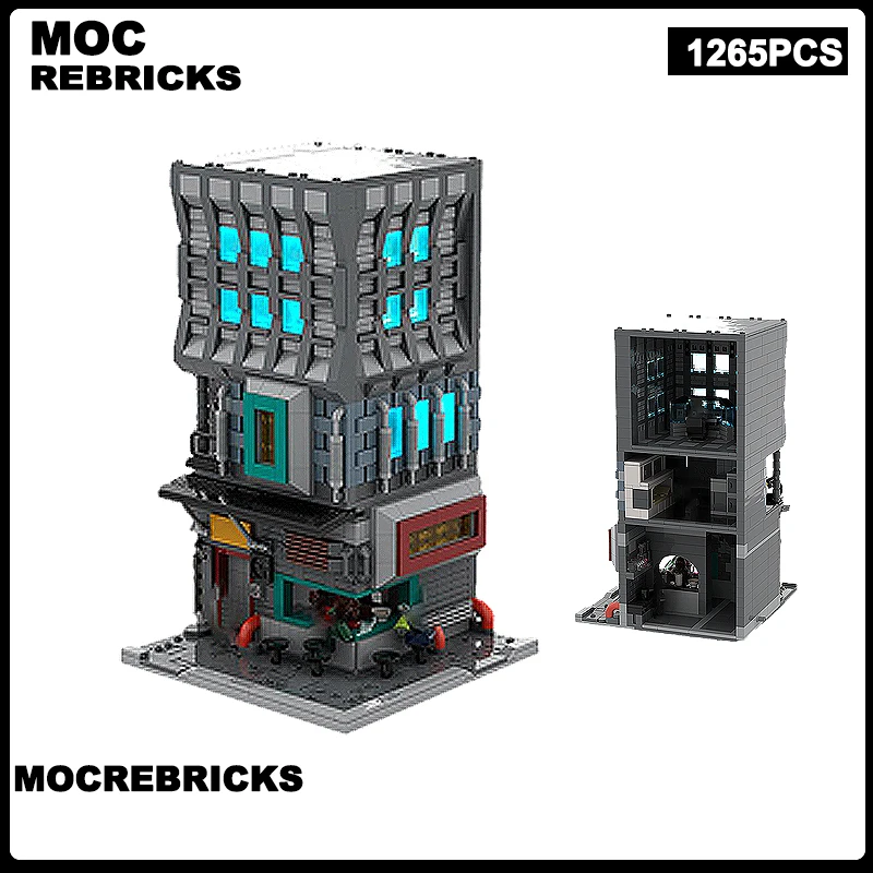 Famous Star Movie Modular House City Street View Assembling MOC Building Blocks Technology Bricks Adult Toys Christmas Gifts