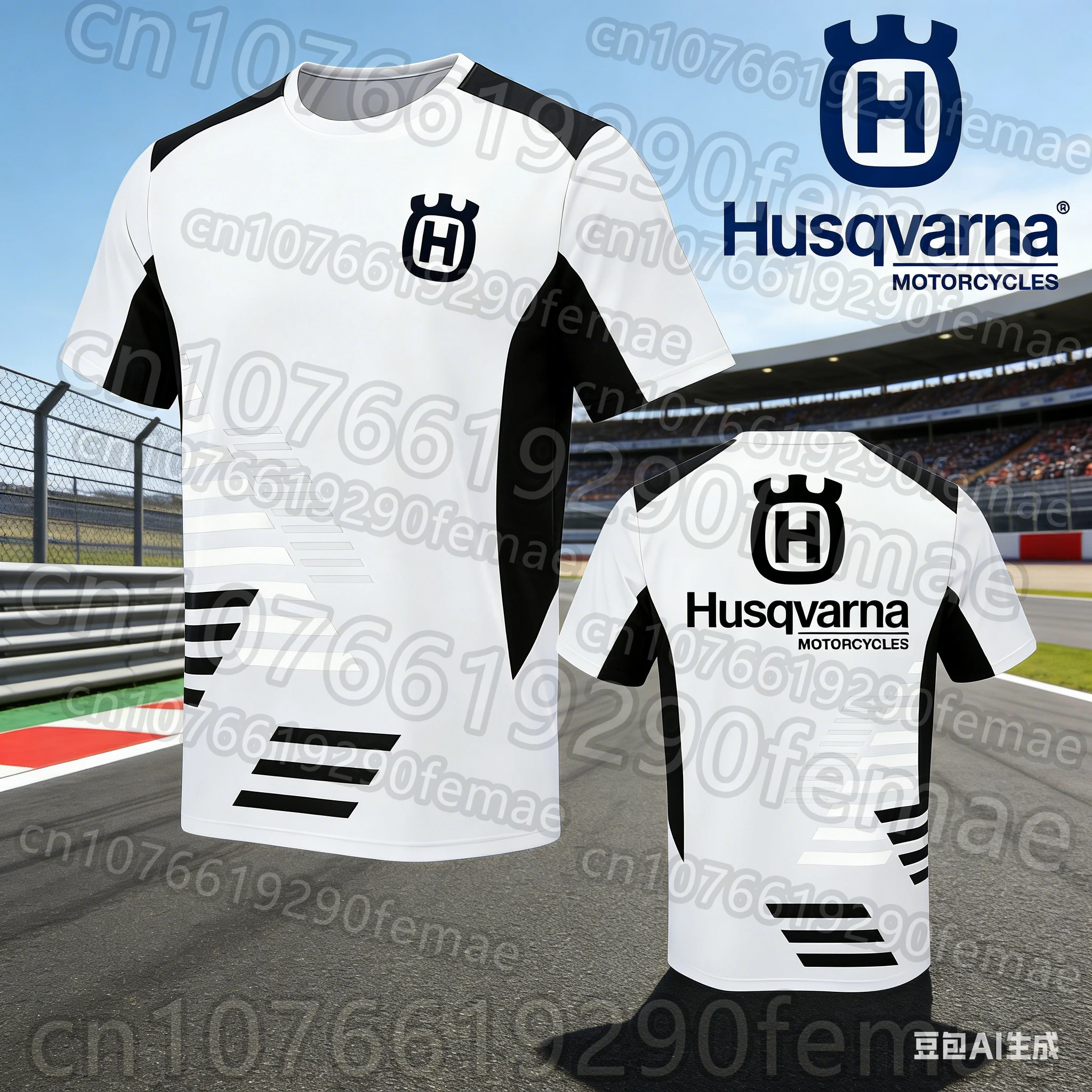 

2026 New Husqvarna Motorcycle Gear Short Sleeve T-Shirt Men's Spring Summer Racing Suit Undershirt Quick Dry Shirt