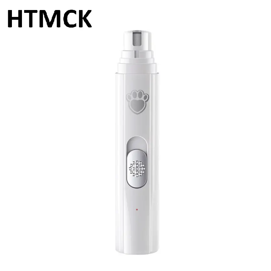 USB 충전식 애완동물 발톱 손질 도구 내장형 그라인딩 휠 소형 중형 대형견용 휴대용 전동 발 관리 기기
