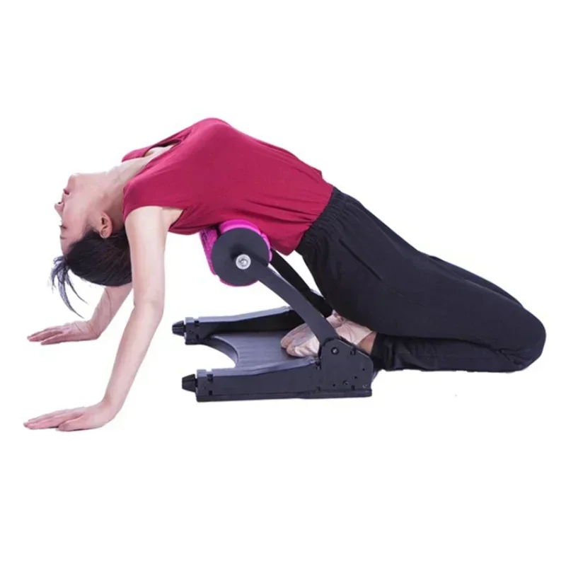 

4 Levels Resistance Adjustable Yoga Stretch Assistance Equipment with a Roller