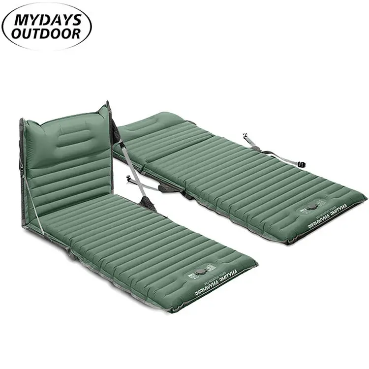 

Mydays Outdoor Double Size Inflatable Mattress Camping Sleeping Pad for Men Women