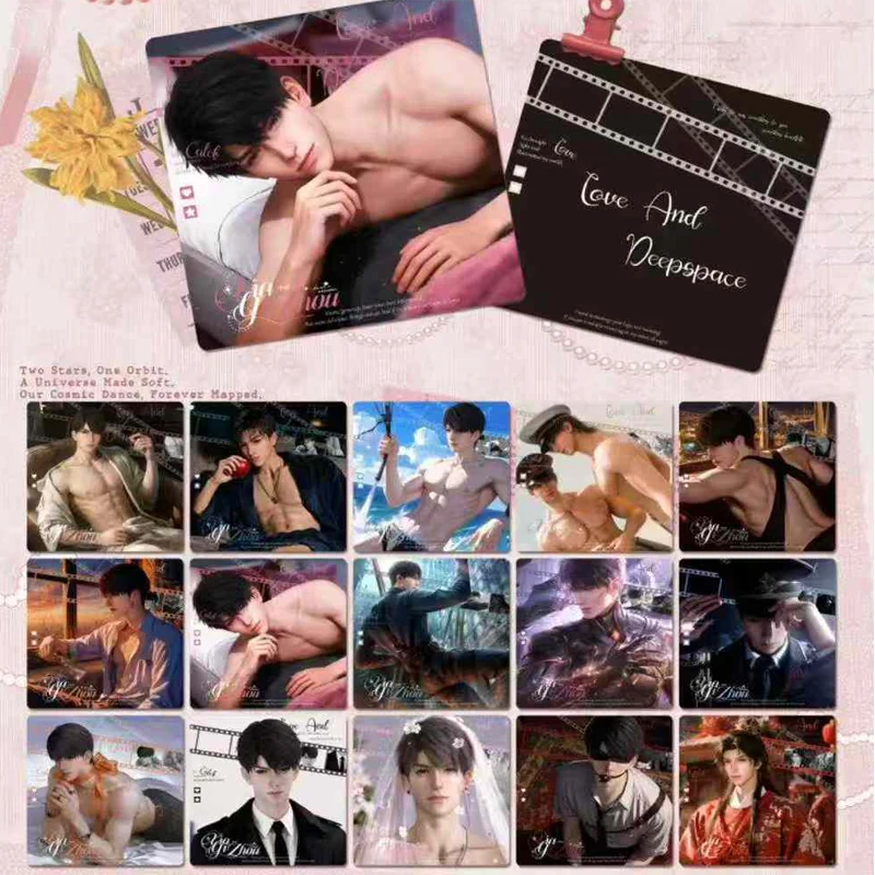 Love And Deepspace Temptation of Home Trading Cards 90*90mm Set Sweet Style Paper Material Fan Collectibles