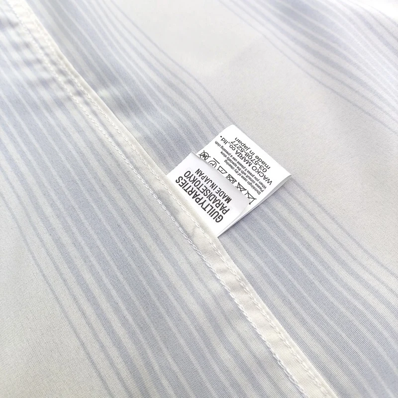 Japanese Patchwork Stripes Brand WACKO MARIA Shirt Summer Street Versatile Mens Womens Casual Short Sleeve Shirt