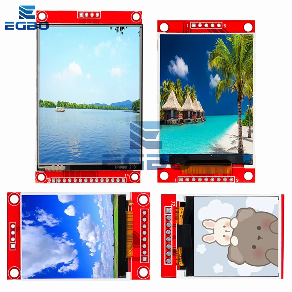 1.44/1.8/2.2/2.8 Inch TFT Full Color Screen LCD Module ILI9341 Driver Interface SPI voor Arduino