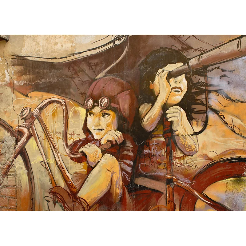 Vinyl Custom Graffiti Brick Wall Theme Photography Backdrops Baby Portrait Photo Background Studio Prop 21810TUY-02