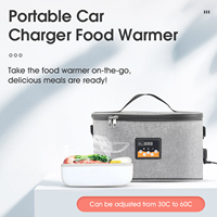 8L Baby Food Heater Portable Digital Baby Bottle Warmer Oven 12V Car Food Warmer Car Heating Lunch Box with Temperature Preset