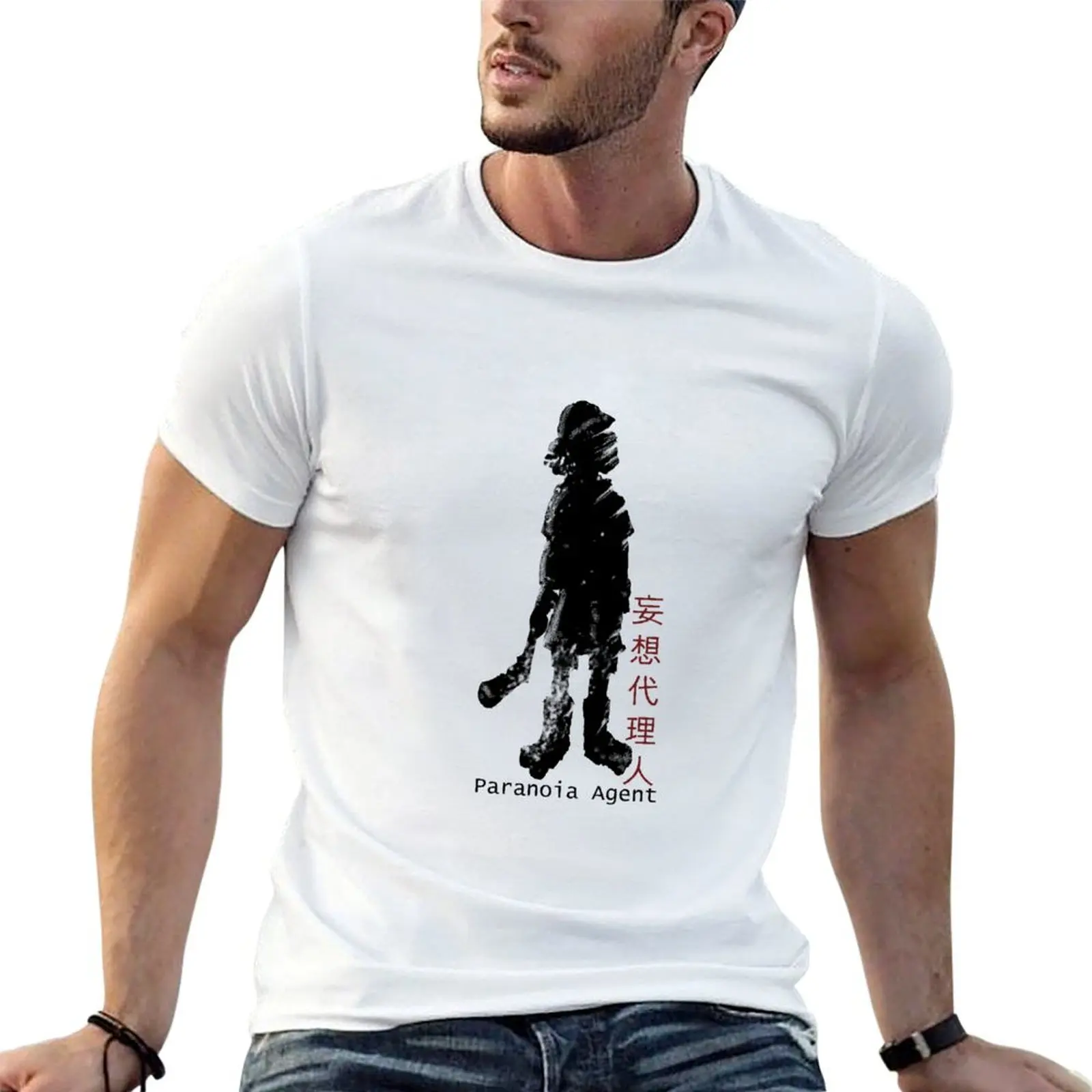 Paranoia Agent - Little Slugger T-Shirt Daily Work Short Sleeve Top