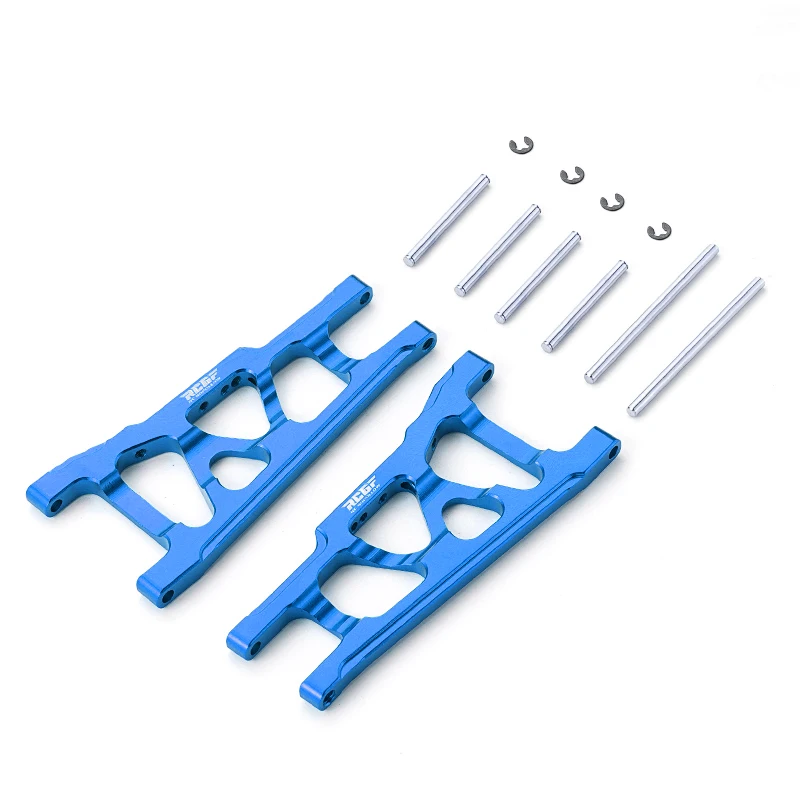 RCGOFOLLOW Brazo de suspensión inferior delantero Brazo de suspensión inferior delantero Rc mejorado para 1/10 SLASH 4x4 todoterreno