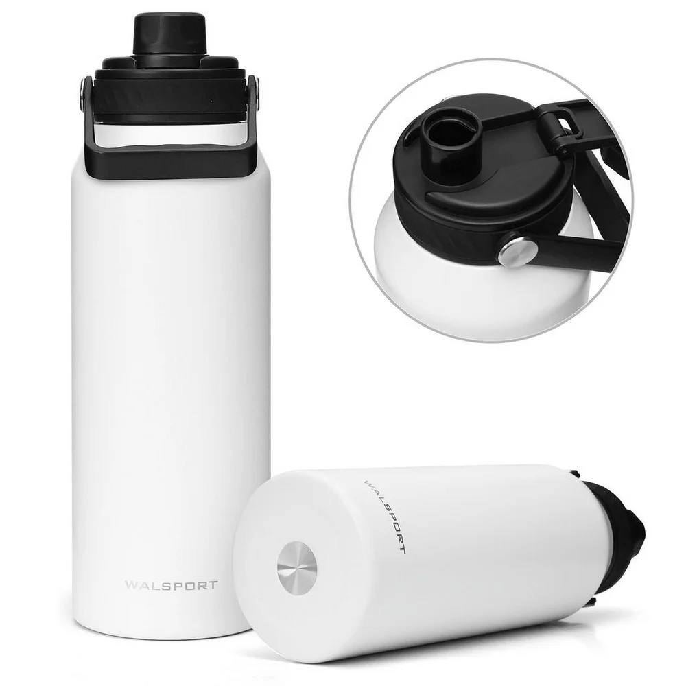 34 oz Insulated Travel Mug Leak Proof Lid Stainless Steel Coffee Tumbler Fits Car Cup Holder Easy Clean Double Wall Design