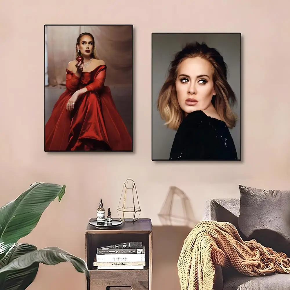 Adele Adkins Soul Ballad Painting Calligraphy Poster ‌decor Canvas Modern living room