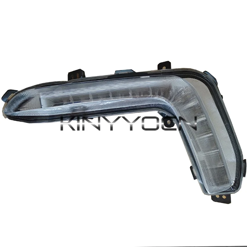 المصد الأمامي للسيارة DRL الضباب الخفيف ل FAW Besturn X80 2017 2018 الوفير الضباب مصباح ضوء مصباح الضباب مصباح قيادة #6