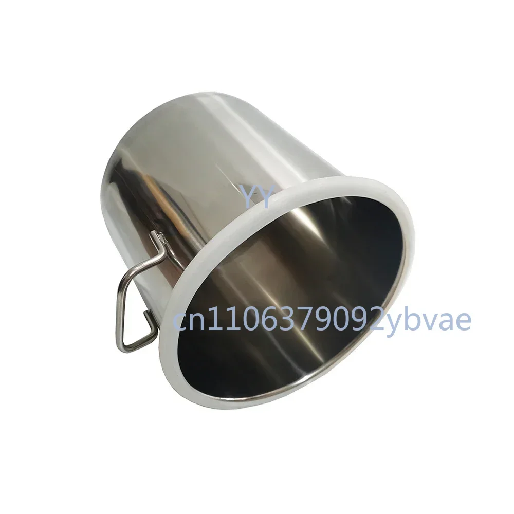 DIA. 20CM Vacuum Defoaming Tank Barrel Stainless Steel Vacuum Chamber Crystal Glue Maker For AB Glue Epoxy Resin Silica Gel 5L