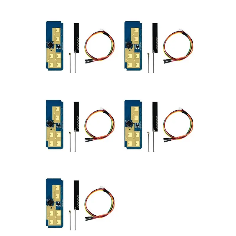 

ABZZ-5X HLK-LD2450 24G Smart Home Wave Human Body Motion Target Tracking Radar Sensor Module Test Distance Angle Speed