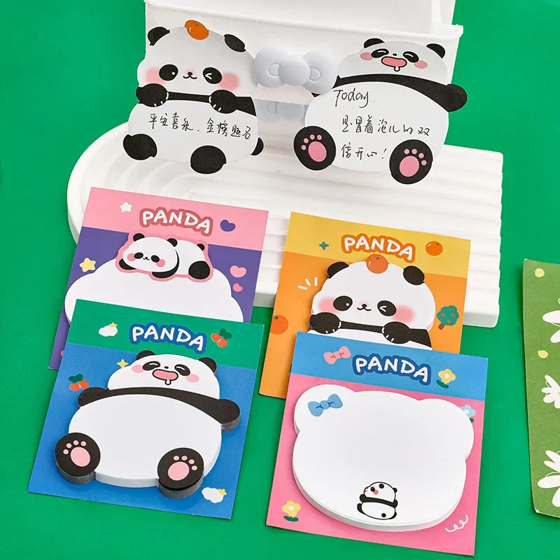 Kawaii Paper Sticky Notes Creative Notepad Memo Pads Office School Cute Stationery Adhesive Stickers Posted it Sticky Note Pads