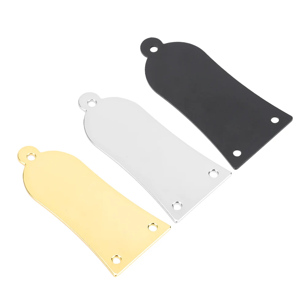 3 Holes  Rod Cover  Rod Cover Guitar Replacement 3 Holes Metal  Rod Cover with Screws Guitar Bass Replacement