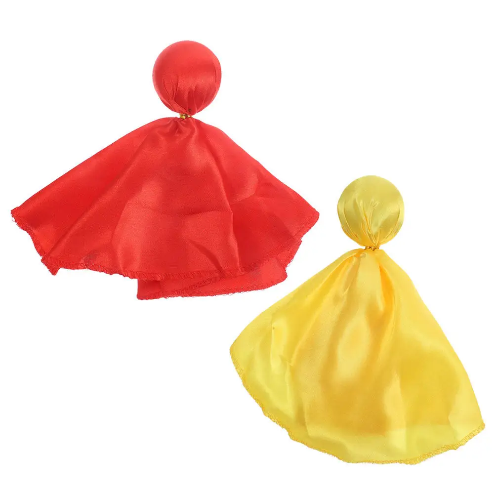 2Pcs Red Orange Penalty Flags for Football Referee Tossing Sports Game Party Event Flag Set with Bright Visibility