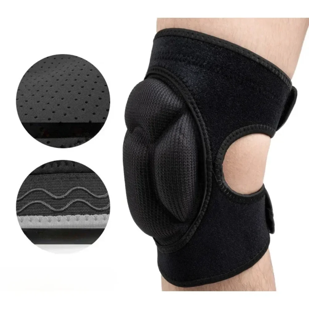 Knee Pads for Cleaning House Floors Gardening Work Carpet Roofing Knee Pads with Soft Inner Liner Adjustable Knee Pads