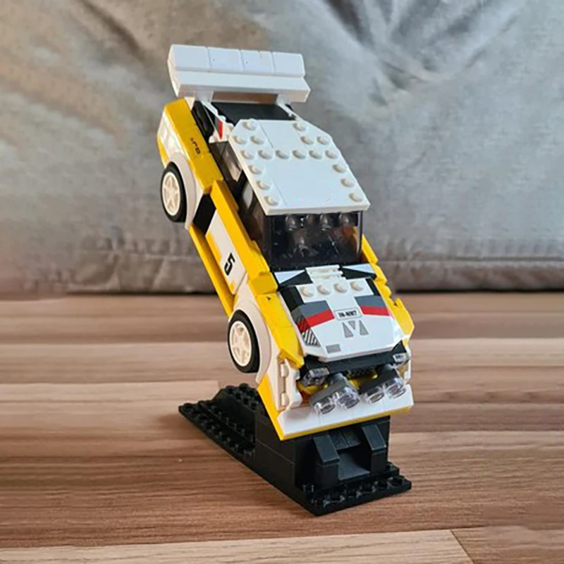 

MOC Universal Display Stand Speed Champions Racing Car Model DIY Creative Ideas Compatible Bracket Child Toy Birthday Gift Block