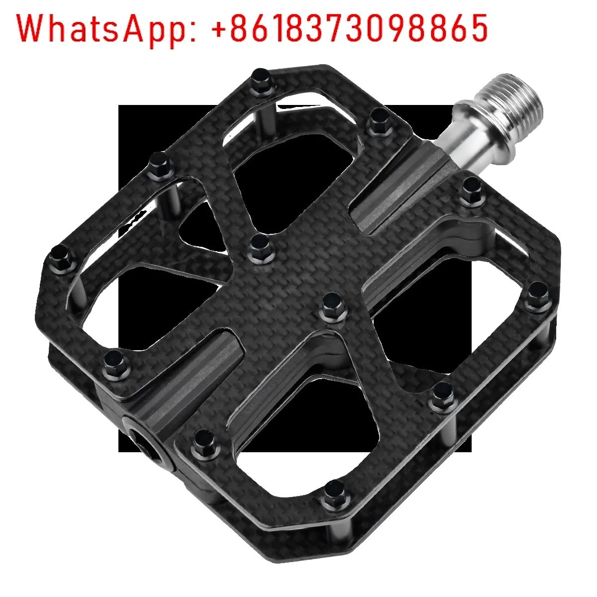 

Dreadnought carbon fiber pedal mountain bike road bike pedal board titanium alloy triple forest