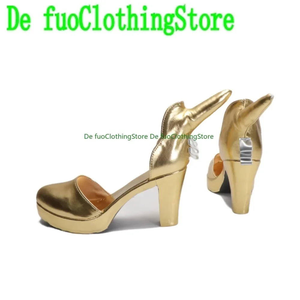 รองเท้าคอสเพลย์เบอร์นิซจากเกม Zenless Zone Zero รองเท้าบูทดีไซน์ตัวละครจากอนิเมะ สำหรับงานฮาโลวีน งานปาร์ตี้ ของตกแต่งจาก DefuoClothing