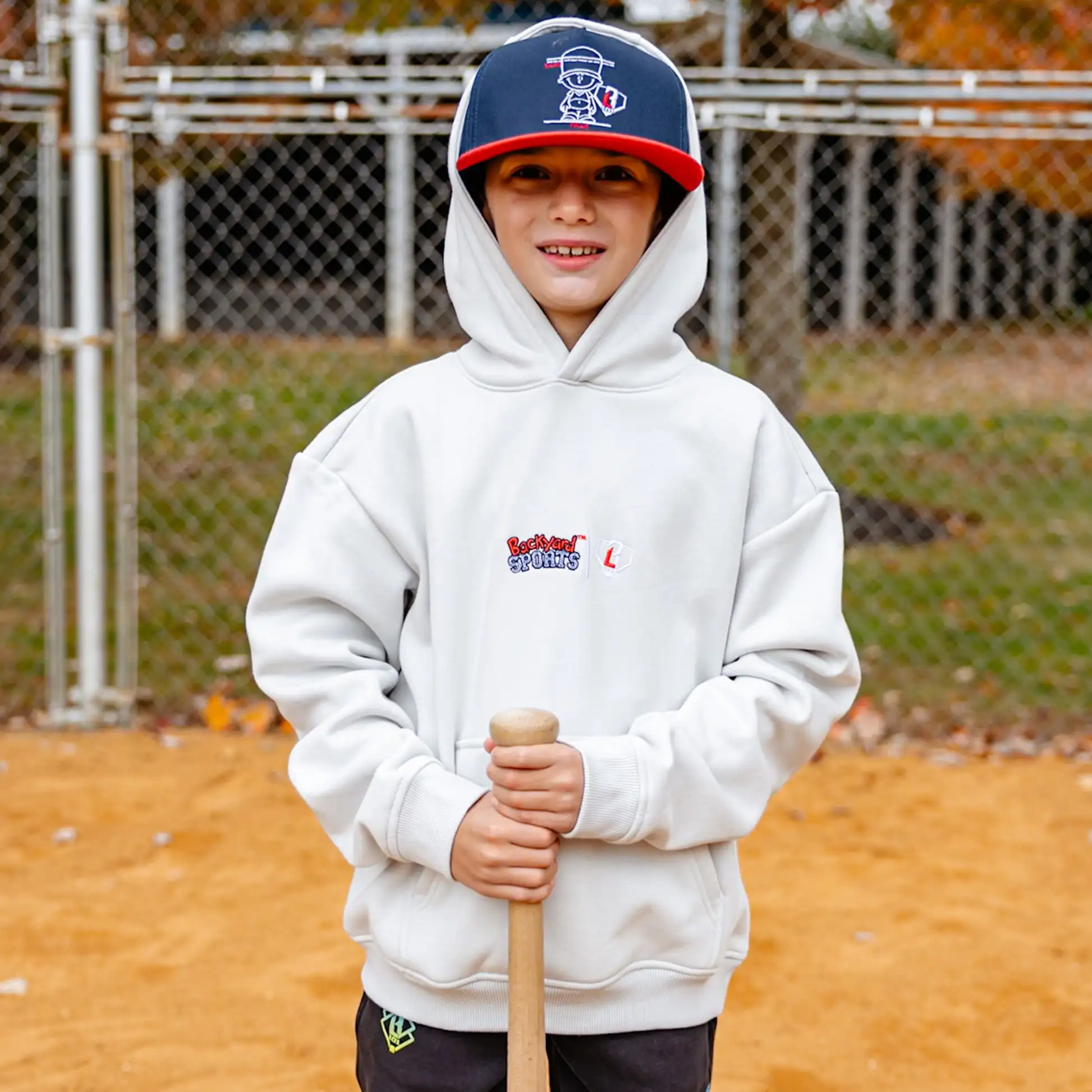 Herbst- und Winter-Baseball-Kapuzenpullover für Kinder, BL101 Baseball-Fleece-Pullover für Erwachsene und Kinder