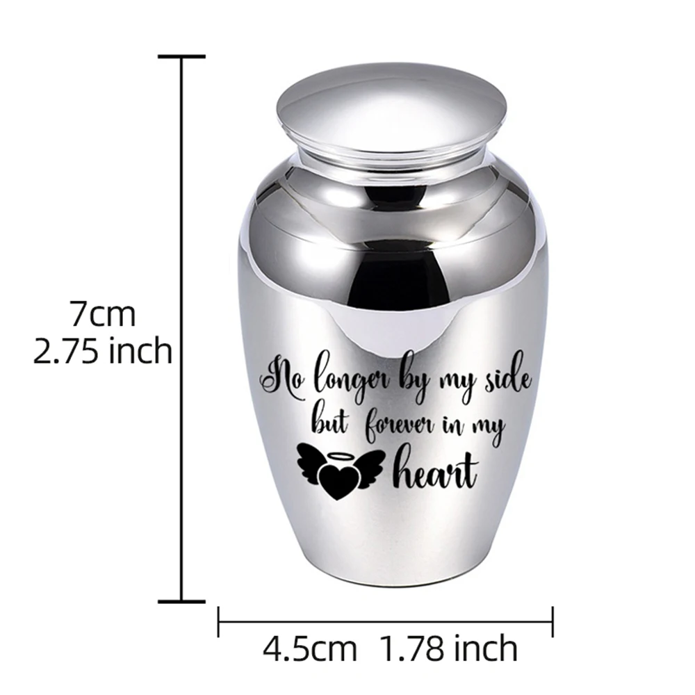 Small Urns for Human Ashes Keepsake - Share Urn with Family & Friends Mini Cremation Urns with Angel Wings,Memorial Gifts