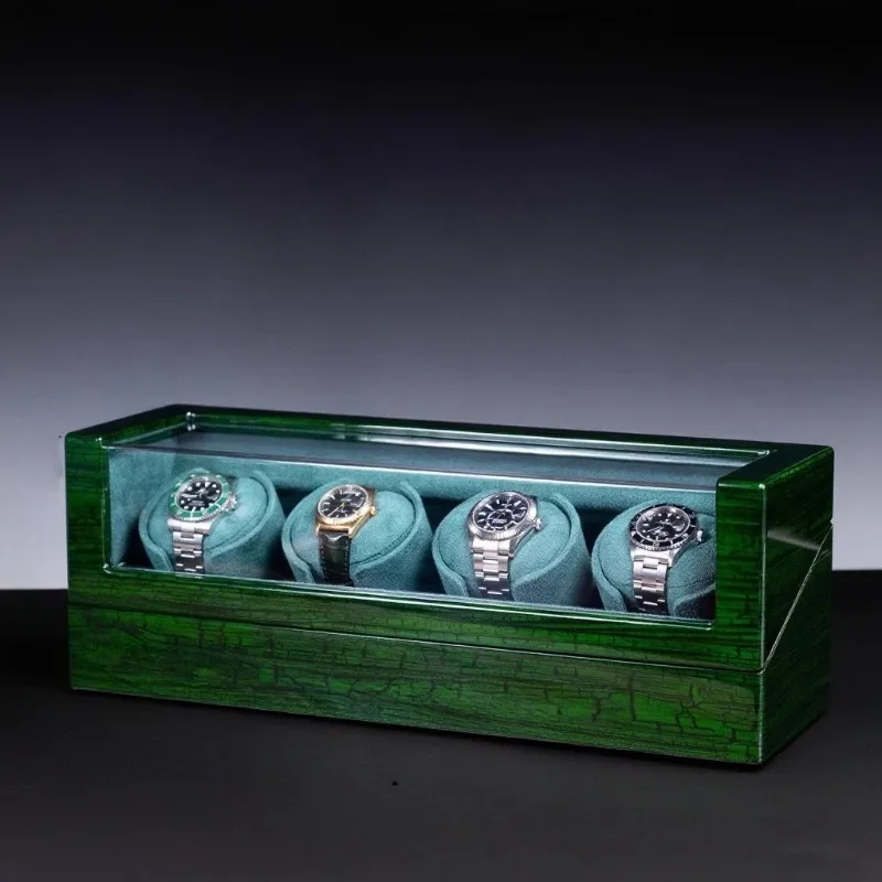 Automatic Watch Winder Luxury Mute Watches Winders Dustproof Collection Mechanical Watch Winder Man Organizer Packaging Supplies