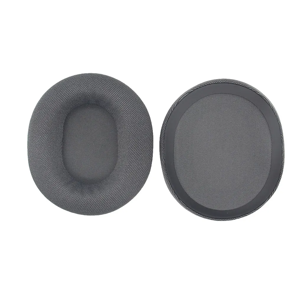 Almohadillas para los oídos, cojín de repuesto transpirable para auriculares Arctis 3 5 7, color rojo