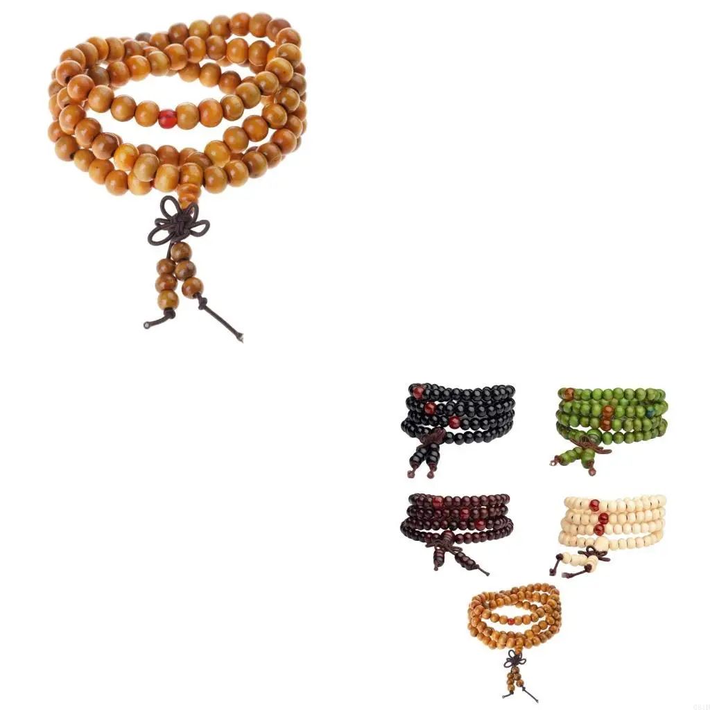 Elegant Bead Bracelet Featuring Stylish Beads Representing Calmness Portable for Meditation and Daily Outfits