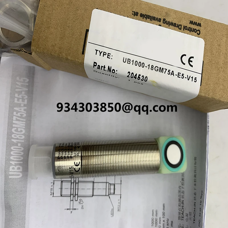 

ultrasonic UB500-18GM75-PWM-V15 UB1000-18GM75-PWM-V15 100% new sensor